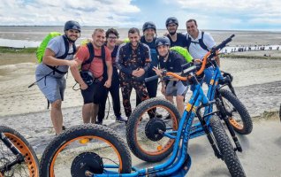 Balade 1H30 (Découverte) en trottinette électrique tout terrain XXL